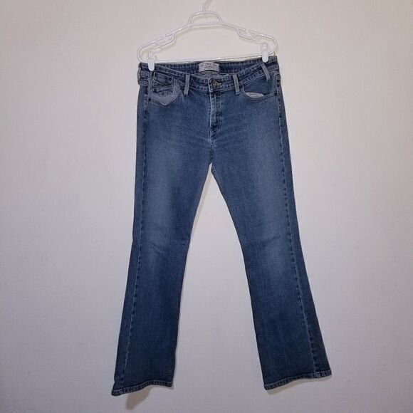Levi Strauss Stretch Jeans Junior 11 wide leg.  ^ - Picture 1 of 7